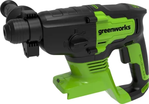 Перфоратор Greenworks GD24SDS2 24V 3803007 (2 Дж) бесщеточный аккумуляторный — детальное фото